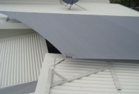 Shadecloth Sail with Roof Brackets